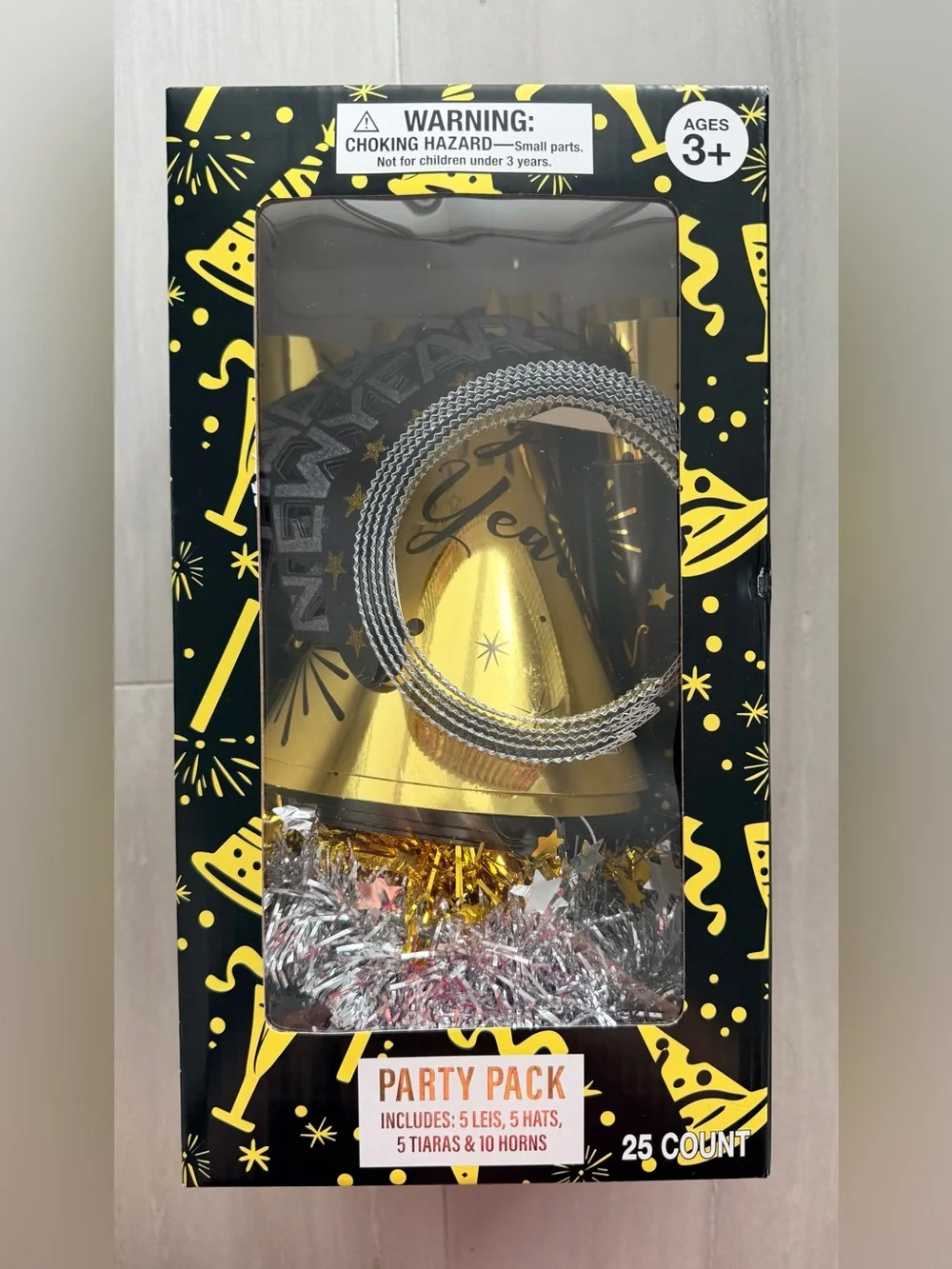 New Year Party Pack - Gold & Silver Hair Accessories